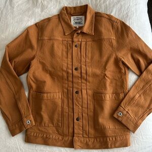 Levi's Made & Crafter Caramel Color Type II Trucker Style Jacket